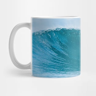 Bodyboarder surfing ocean wave Mug